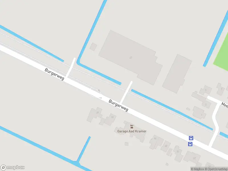 Overlastmelding Burgerweg in Burgerbrug gesloten