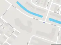 Ambulance met grote spoed naar de Kruisnetlaan in Hoogvliet Rotterdam