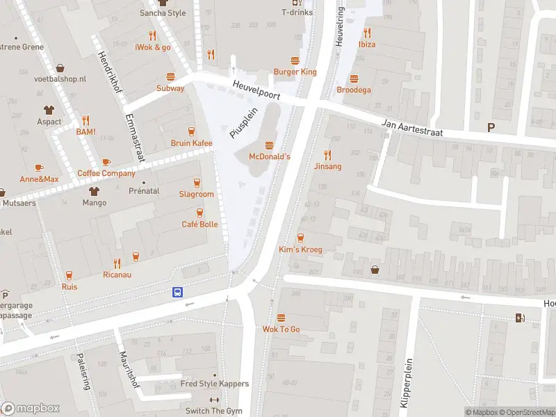 Overlastmelding Piusplein in Tilburg