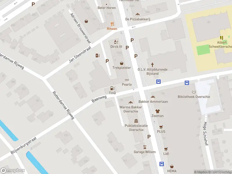 Brandweer met gepaste spoed naar de Baanweg in Rotterdam vanwege afgaan automatisch brandalarm