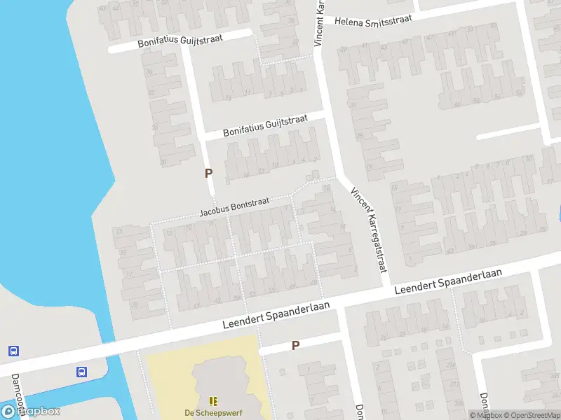 Brandweer met grote spoed naar de Jacobus Bontstraat in Volendam vanwege gebouwbrand