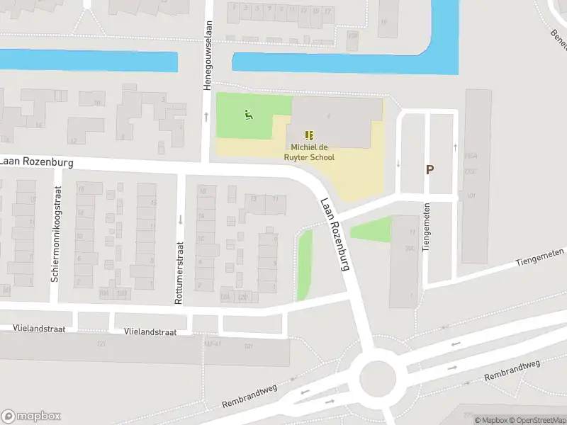 Brandweer met grote spoed naar de Laan Rozenburg in Amstelveen vanwege gebouwbrand