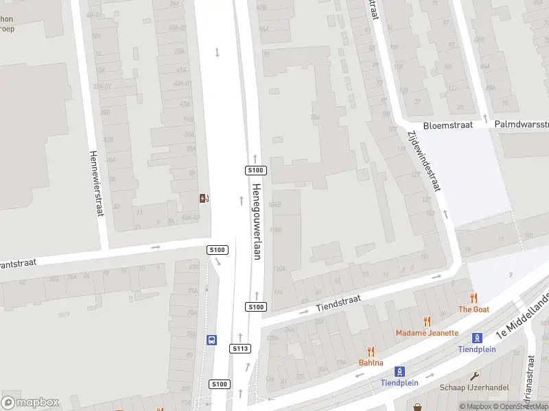 Ambulance met grote spoed naar de Henegouwerlaan in Rotterdam