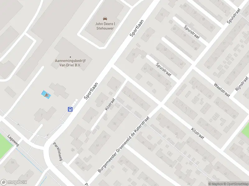 Ambulance met gepaste spoed naar de Kilstraat in Maasdam