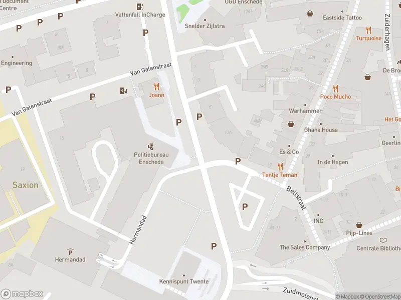 Politie naar de Nijverheidstraat in Enschede vanwege aanrijding met letsel