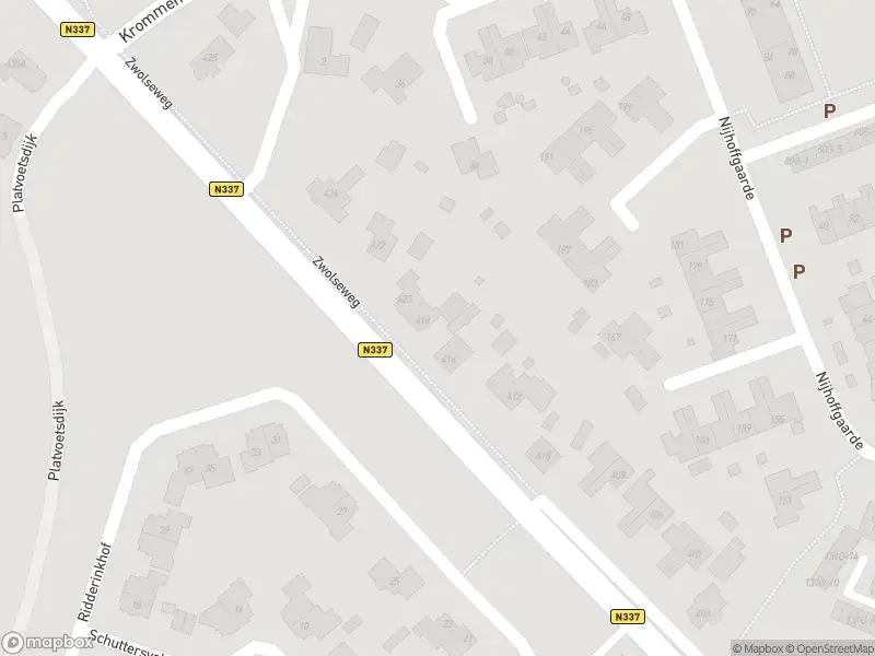 Politie naar de Boutensgaarde in Deventer vanwege aanrijding met letsel