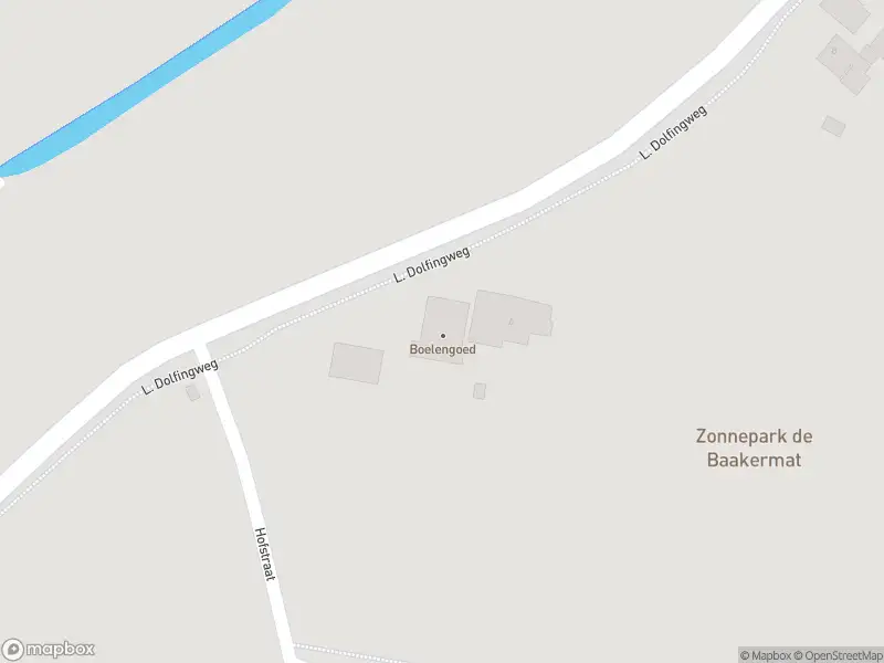 Politie naar de L. Dolfingweg in Baak vanwege aanrijding met letsel