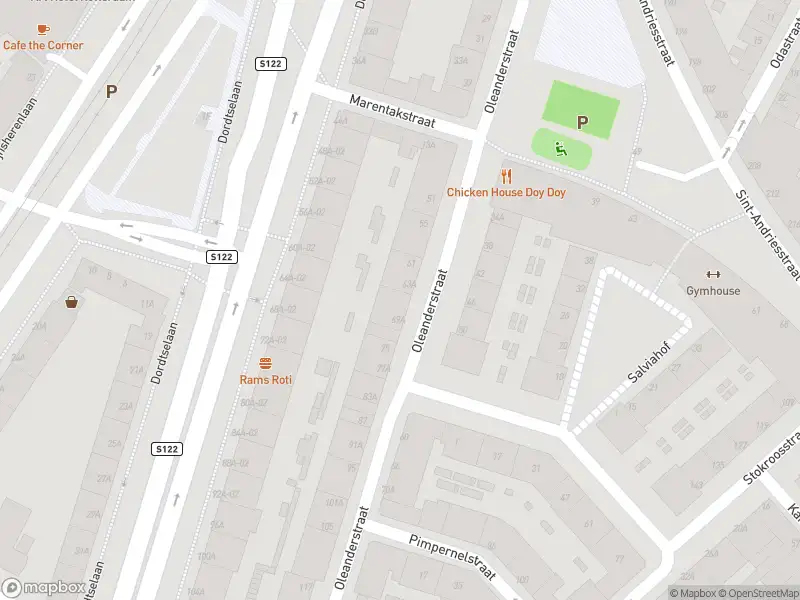 Ambulance met grote spoed naar de Oleanderstraat in Rotterdam