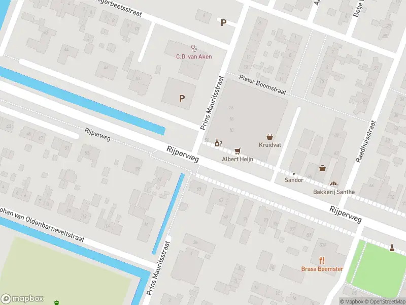 Brandweer met gepaste spoed naar de Prins Mauritsstraat in Middenbeemster