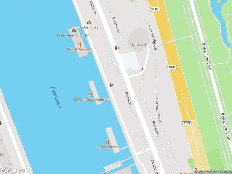 Ambulance met gepaste spoed naar de Parkhaven in Rotterdam