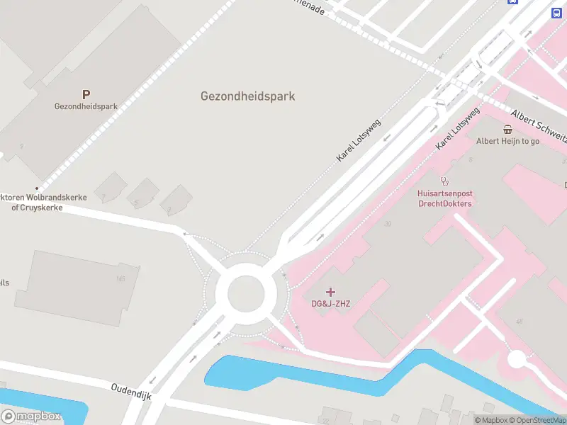 Ambulance met gepaste spoed naar de Karel Lotsyweg in Dordrecht