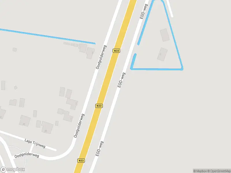 Politie met grote spoed naar de EGD-weg in Spijk vanwege ongeval met letsel