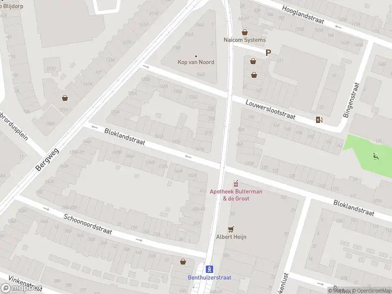 Ambulance met gepaste spoed naar de Bloklandstraat in Rotterdam