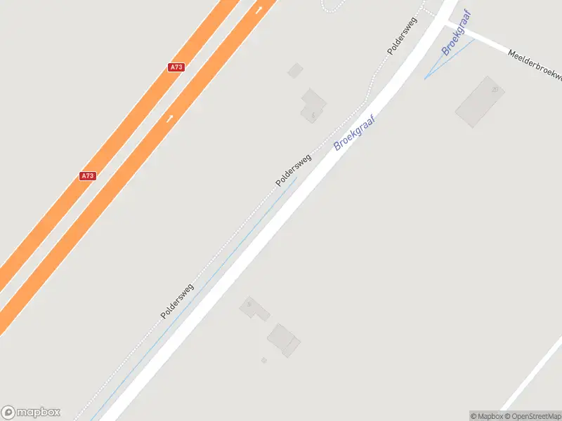 Politie naar de Poldersweg in Belfeld vanwege aanrijding met letsel