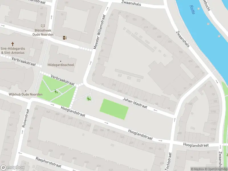 Ambulance met grote spoed naar de Johan Idastraat in Rotterdam