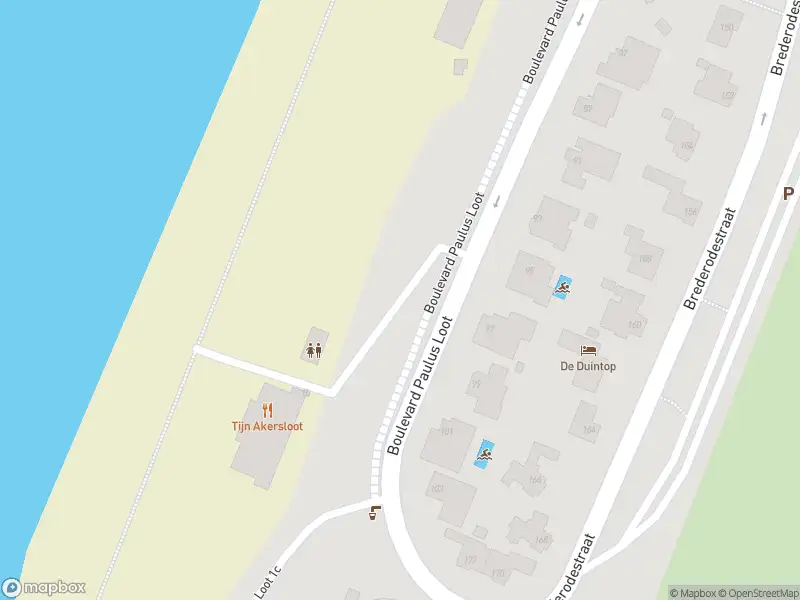 Ambulance naar de Boulevard Paulus Loot in Zandvoort vanwege ongeval met letsel