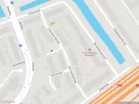 Ambulance met grote spoed naar de Koornwaardstraat in Rotterdam