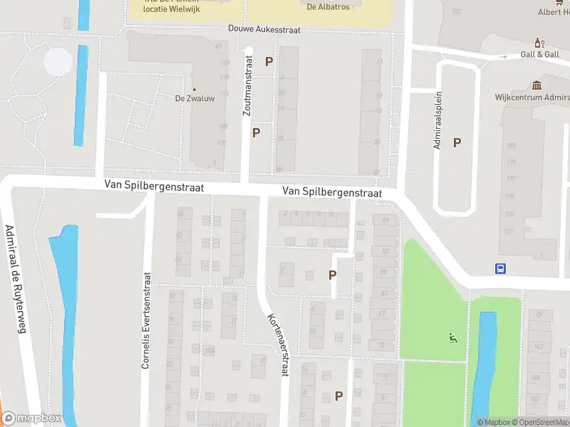 Ambulance met gepaste spoed naar de Van Spilbergenstraat in Dordrecht