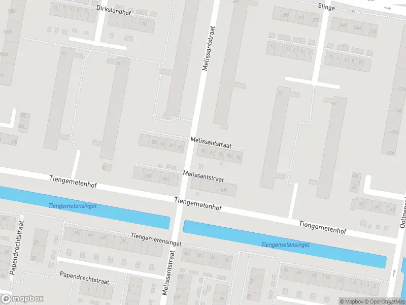 Ambulance met grote spoed naar de Melissantstraat in Rotterdam