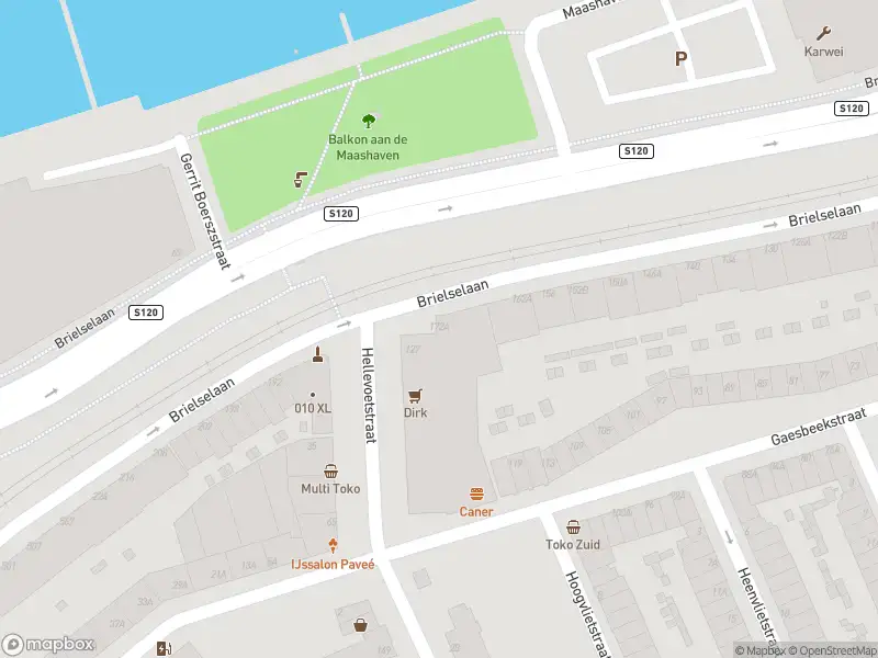 Ambulance met gepaste spoed naar de Brielselaan in Rotterdam