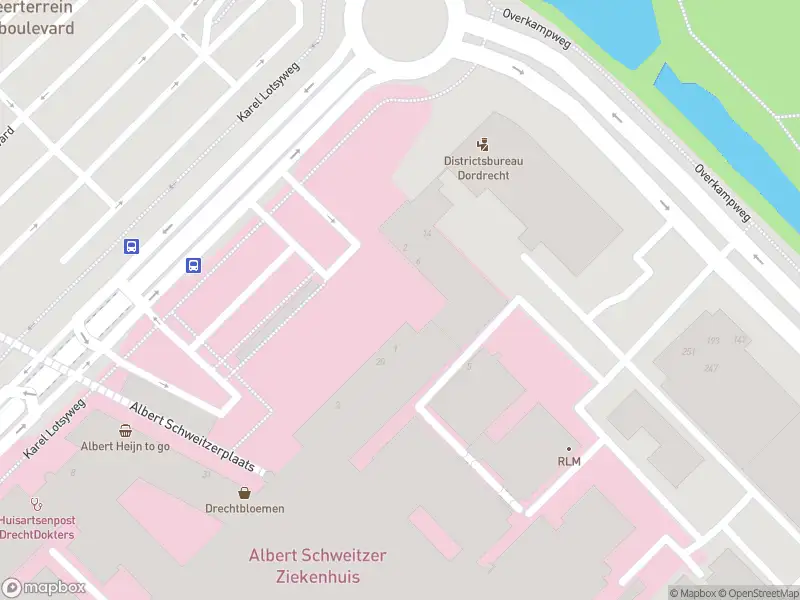 Besteld ambulance vervoer naar de Albert Schweitzerplaats in Dordrecht