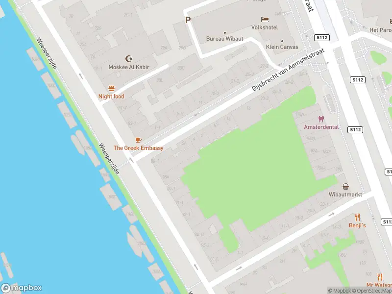 112 melding Besteld ambulance vervoer naar de Overamstelstraat in Amsterdam