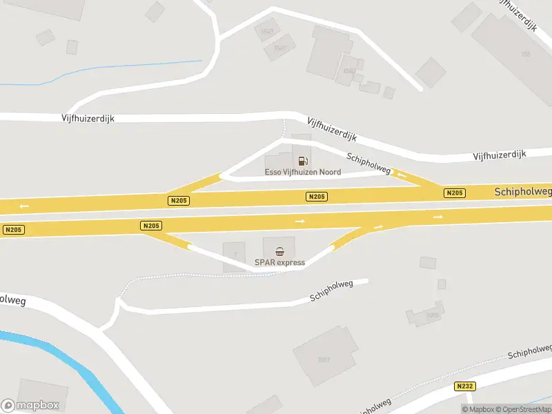Brandweer met gepaste spoed naar de Provincialeweg N205 in Vijfhuizen