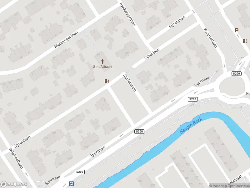 Ambulance met gepaste spoed naar de Sprietplein in 's-Gravenhage