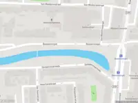 Ambulance met grote spoed naar de Boezemsingel in Rotterdam