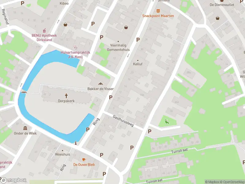 Ambulance met gepaste spoed naar de Voorstraat in Dirksland