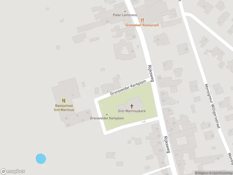 Overlastmelding Gronsvelder Kerkplein in Gronsveld gesloten