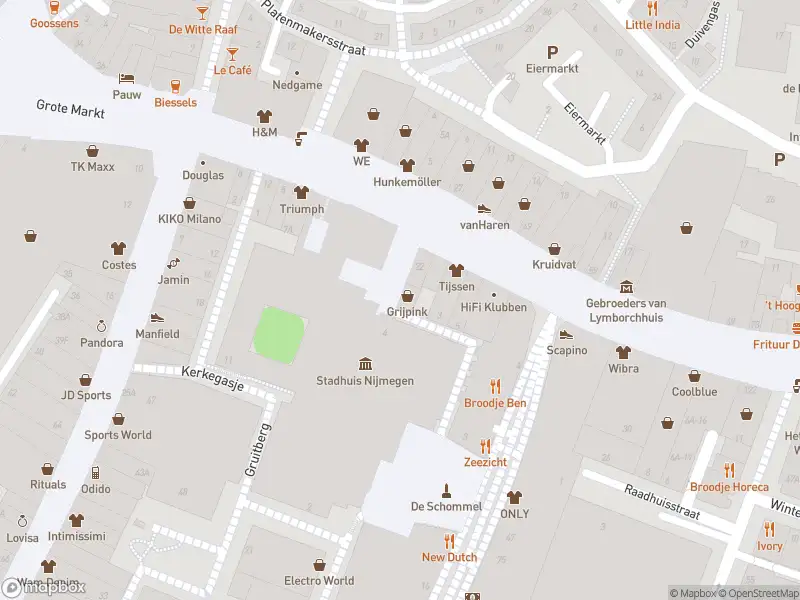 Brandweer met gepaste spoed naar de Korte Nieuwstraat in Nijmegen vanwege afgaan automatisch brandalarm