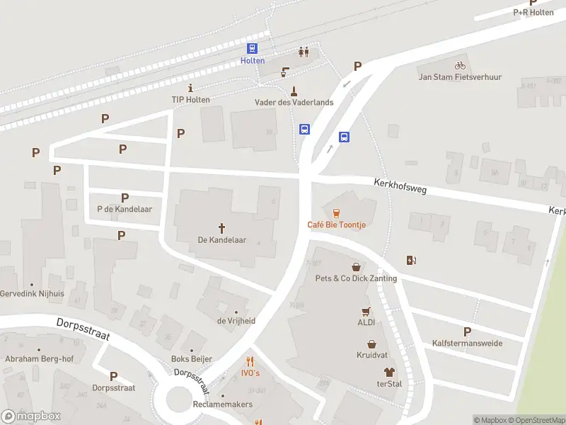 Politie naar de Stationsstraat in Holten vanwege aanrijding met letsel