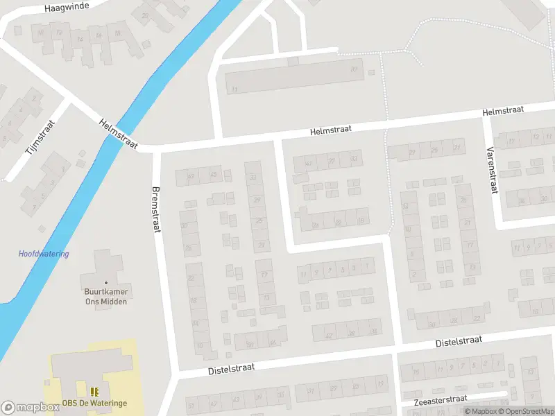 Brandweer met grote spoed naar de Egelantier in Hellevoetsluis vanwege reanimatie