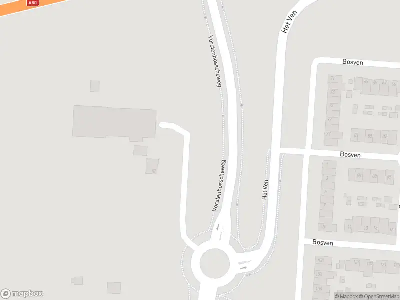 Politie naar de Vorstenbosscheweg in Veghel vanwege ongeval met letsel