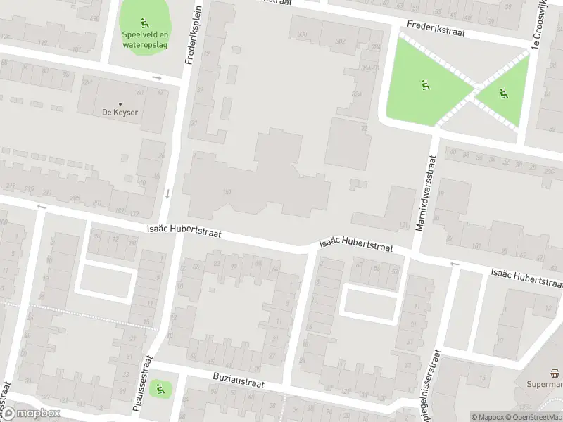 Ambulance met grote spoed naar de Isaäc Hubertstraat in Rotterdam