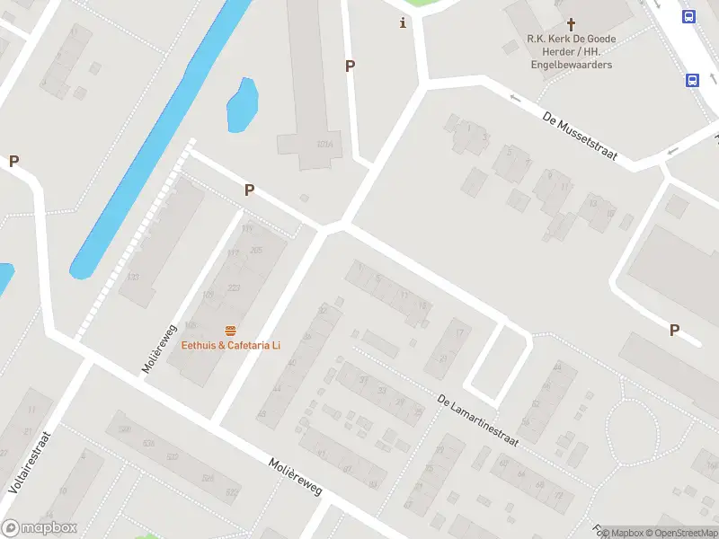 Ambulance met gepaste spoed naar de De Lamartinestraat in Rotterdam