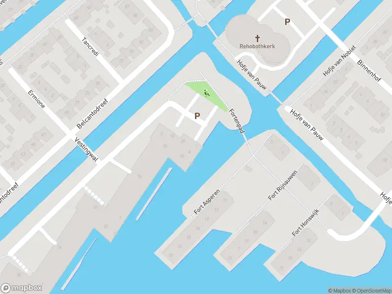 Ambulance met gepaste spoed naar de Fort de Roovere in Krimpen aan den IJssel