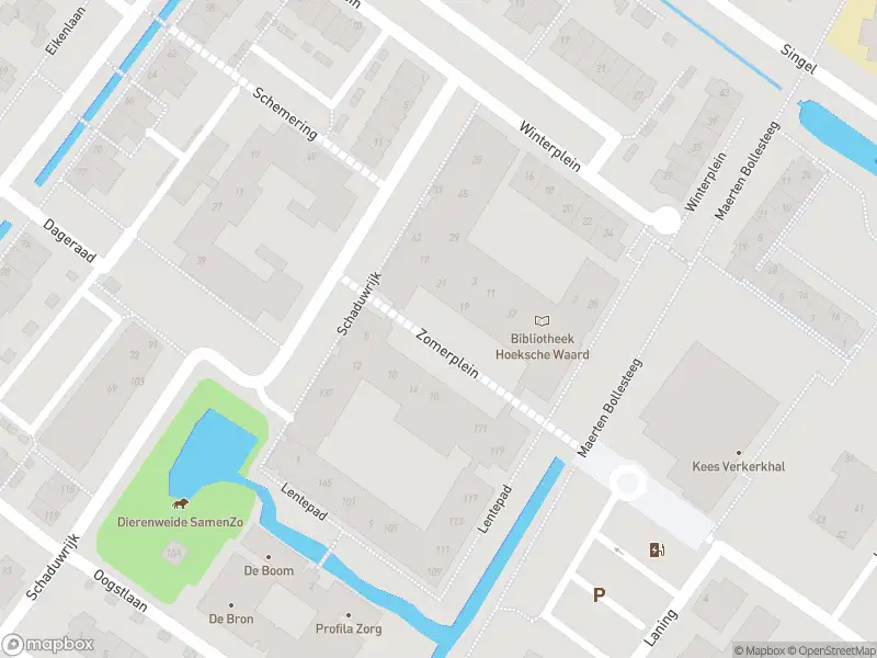 Ambulance met grote spoed naar de Zomerplein in Puttershoek