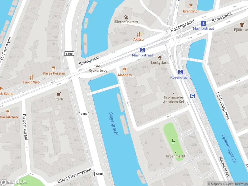 Besteld ambulance vervoer naar de Groenmarktkade in Amsterdam