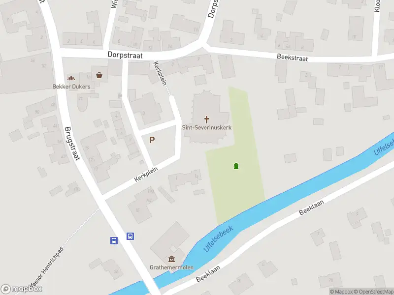 Ambulance met grote spoed naar de Kerkplein in Grathem
