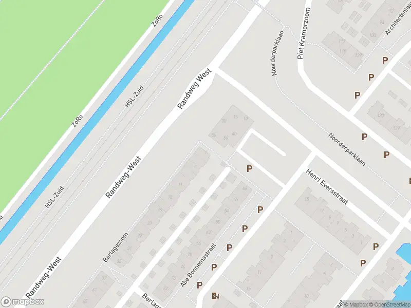 Ambulance met grote spoed naar de Berlagezoom in Bergschenhoek