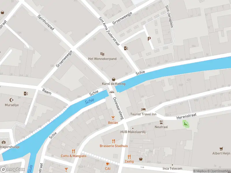 Politie naar de Ooievaarsbrug in Schiedam vanwege ongeval met letsel