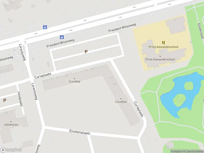 Ambulance met gepaste spoed naar de Curieplaats in Rotterdam