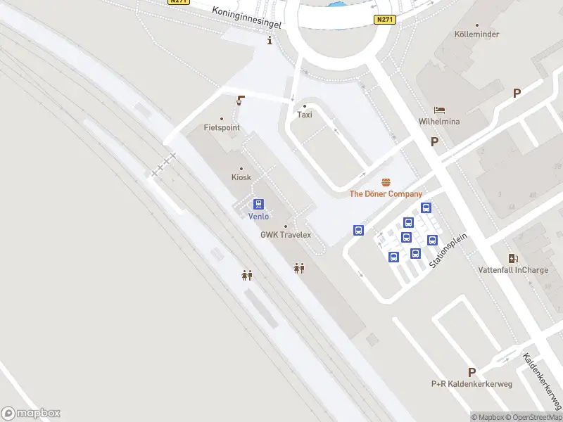 Ambulance met gepaste spoed naar de Stationsplein in Venlo
