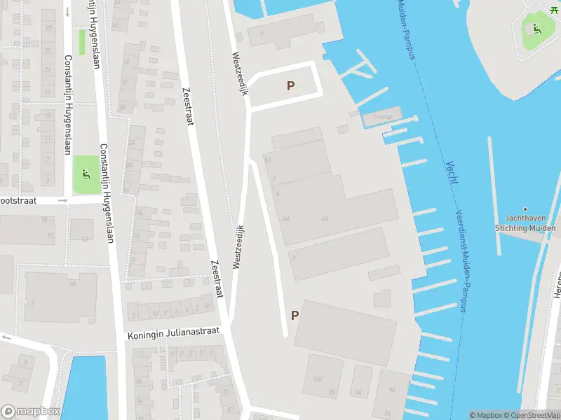 Brandweer met gepaste spoed naar de Westzeedijk in Muiden