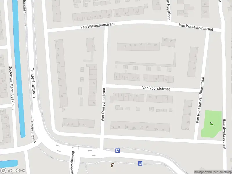 Brandweer met gepaste spoed naar de Van Voorststraat in Waalwijk vanwege afgaan rookmelder