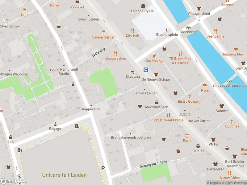Ambulance met grote spoed naar de Ketelboetersteeg in Leiden