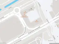 Ambulance met gepaste spoed naar de De passage in Amsterdam