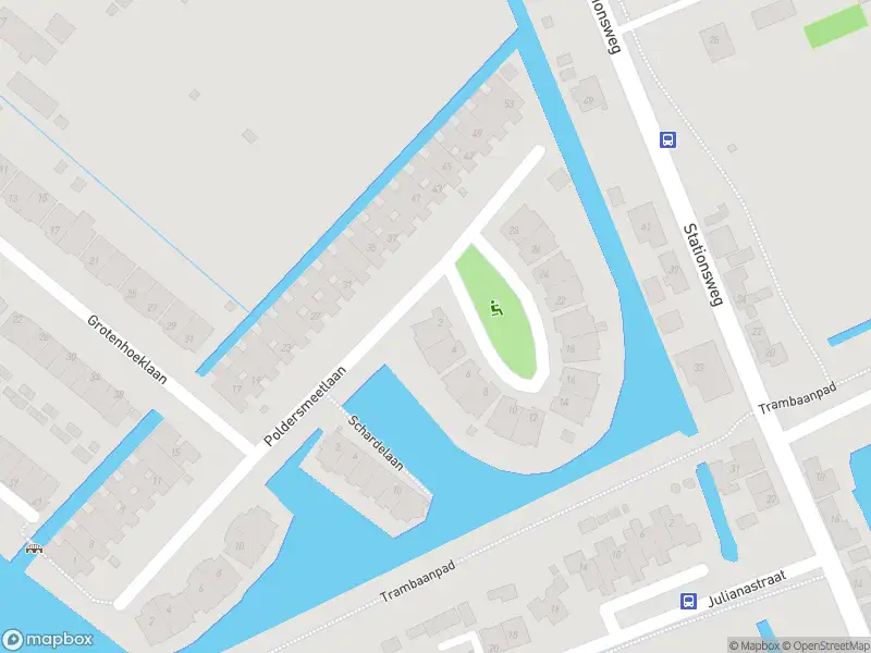 Ambulance met gepaste spoed naar de Oude havenplein in Zuidland